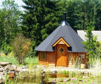 Venkovní sauna Ahku