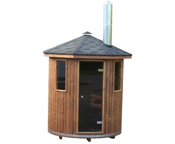 Sauna - kamna na dřevo