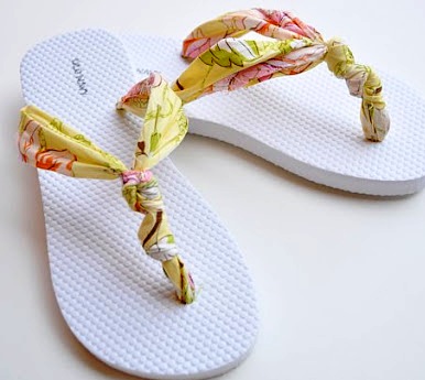 žabky, oprava ževek, recy věci, jak vyrobit nazouváky, návod