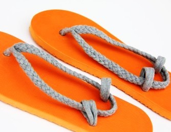 žabky, oprava ževek, recy věci, jak vyrobit nazouváky, návod