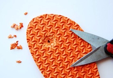 žabky, oprava ževek, recy věci, jak vyrobit nazouváky, návod