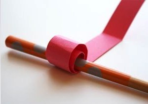 srdíčkový závěs, papírové srdce, valentýncké srdce návéd, valentin