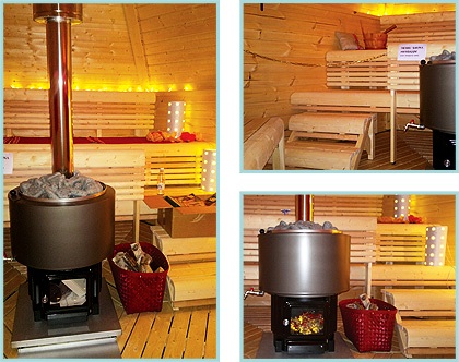 dřevěná sauna