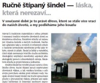 Ručně štípaný šindel - Sruby a roubenky