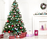 Moderní vánoční stromeček, který nikdy neopadá