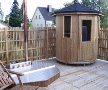 Venkovní sauna Thermowood - VERTIKAL