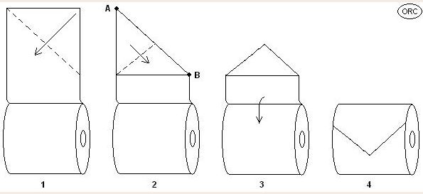 origami, toaletní papír, nuda na záchodě, wc tvoření, na záchod 