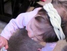 dětská čelenka, jak ušít miminkovskou čelenku,, čelenka ze starého trička, čelenka postup a návod, šijeme pro děti