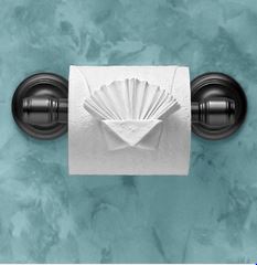 origami, toaletní papír, nuda na záchodě, wc tvoření, na záchod 