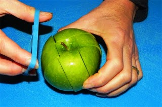 nakrájené jablko, tipy a triky