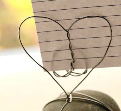valentýn tvoření, drátěné srdce návod, drátkování, těžítko, dárek k valentýnovi