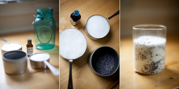 koupelová sůl, jak vyrobit koupelovou sůl, recept, návod na výrobu soli, výroba šumící soli, šuminky, bomby do koupele