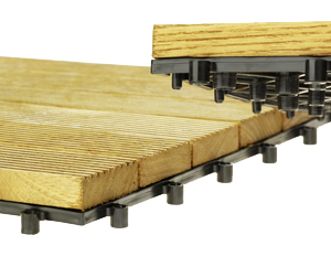 dřevěná terasa, návod, jak postavit terasu, dřevěné dlaždice