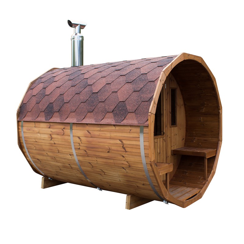 sudová sauna, zahradní sauna, sud, thermowood, sauna v sudu, venkovní sauna