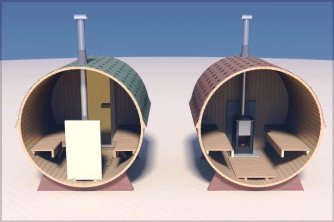 sudová sauna, sauna v susu, sauna sud