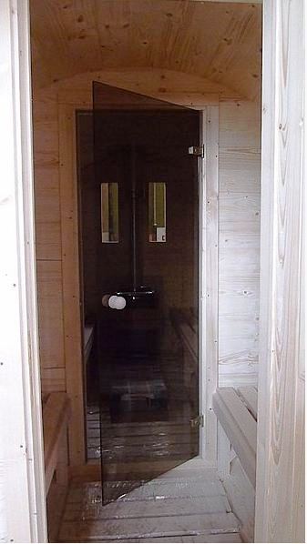 venkovní sauna, sudová sauna, saunování, sauna v sudu