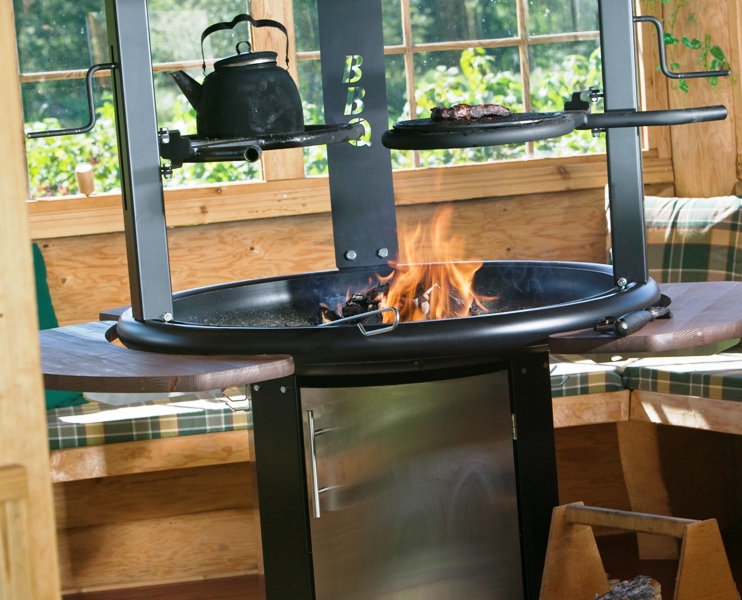 zahradní grill, gril, grilovací chatka, přístřešek grilovací, gril do domu